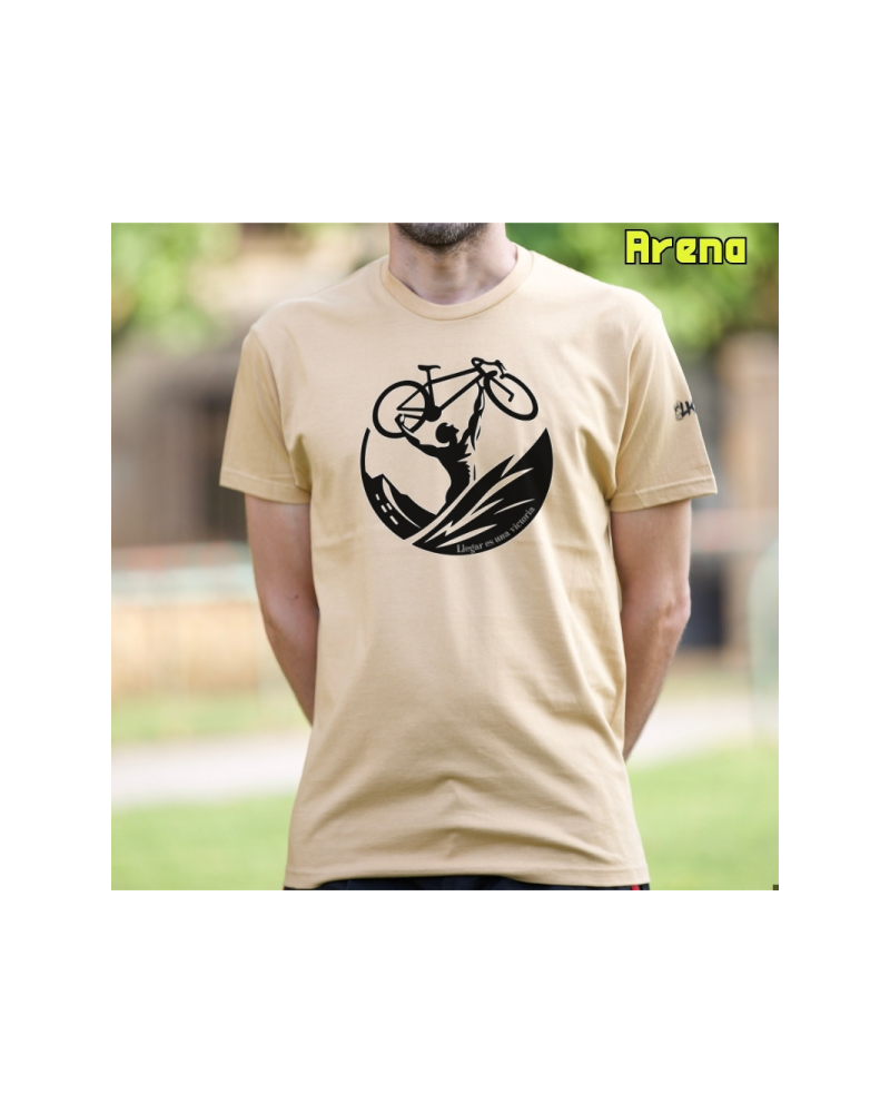Camiseta Hombre Manga Corta - Llegar Es Una Victoria