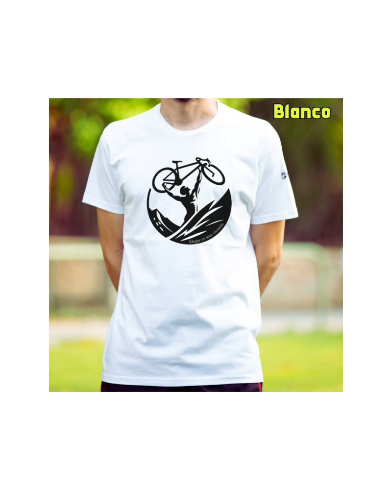 Camiseta Hombre Manga Corta - Llegar Es Una Victoria