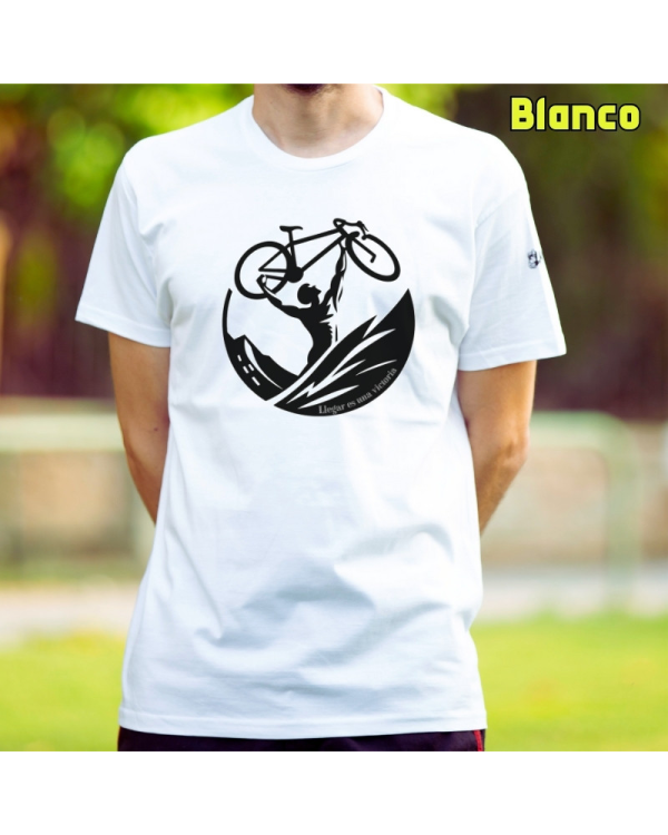Camiseta Hombre Manga Corta - Llegar Es Una Victoria