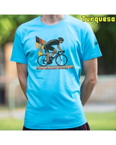 Camiseta Hombre Manga Corta - Liege Bastogne Liege