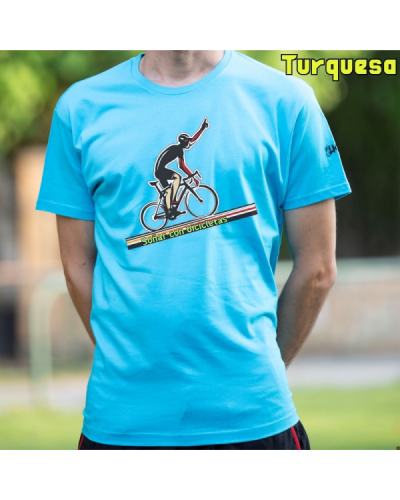 Camiseta Hombre Manga Corta - Soñar Con Bicicletas