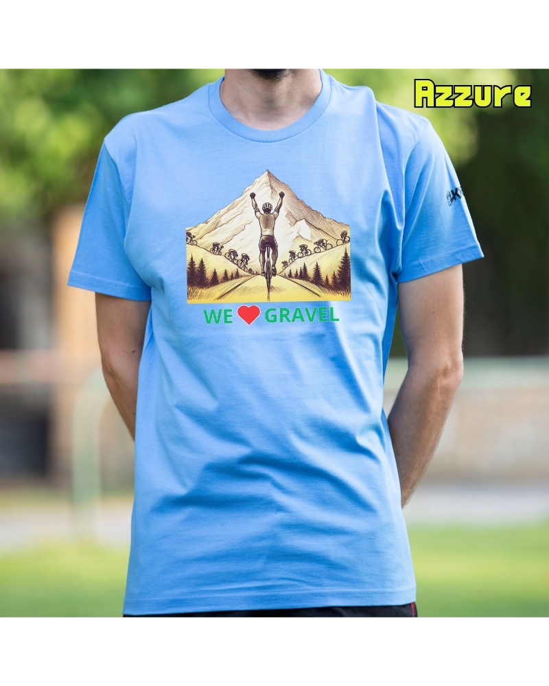 Camiseta Hombre Manga Corta - We Love Gravel