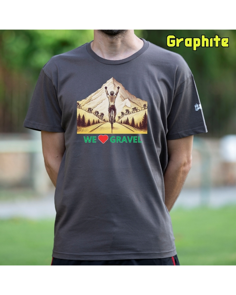 Camiseta Hombre Manga Corta - We Love Gravel