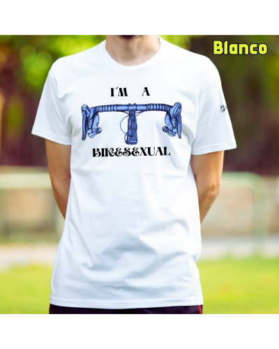 Bikesexual - Camiseta Hombre Manga Corta