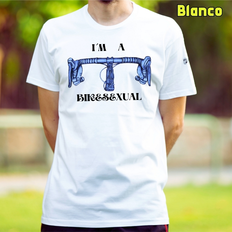 Bikesexual - Camiseta Hombre Manga Corta