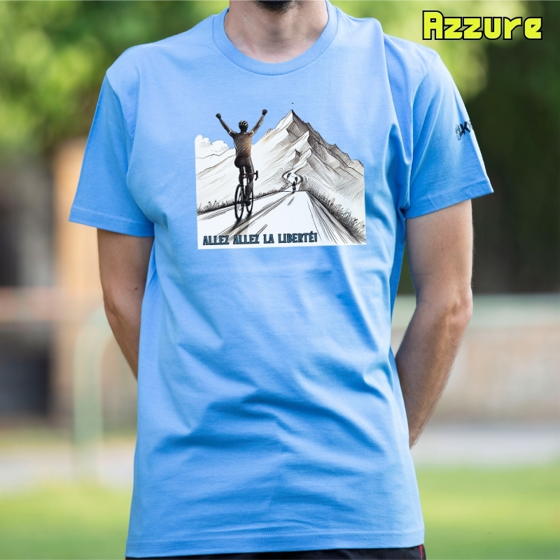 Allez Allez La Liberte - Camiseta Hombre Manga Corta