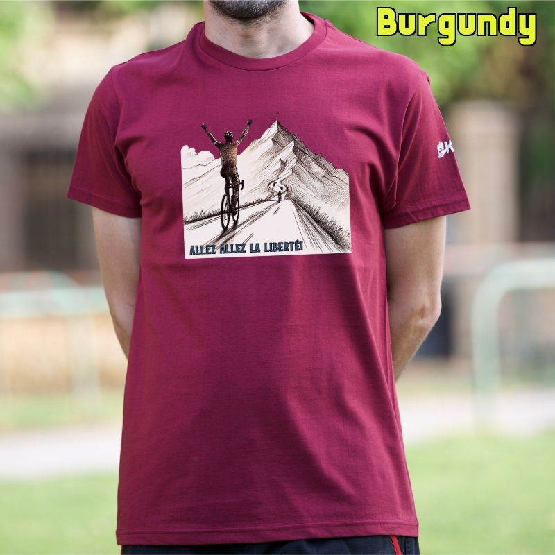 Allez Allez La Liberte - Camiseta Hombre Manga Corta