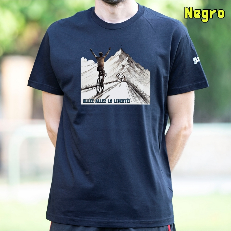 Allez Allez La Liberte - Camiseta Hombre Manga Corta
