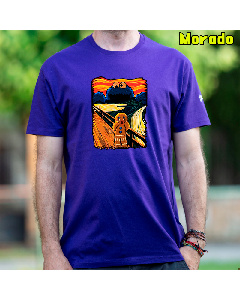 Camiseta Hombre Manga Corta - Coco Grito