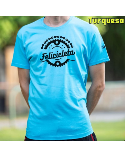 Camiseta Hombre Manga Corta - FELICICLETA