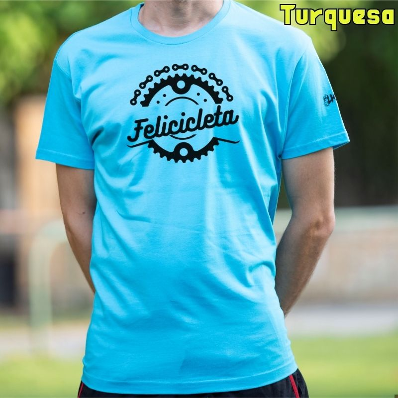 Camiseta Hombre Manga Corta - Felicicleta