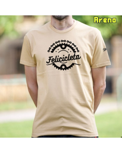 Camiseta Hombre Manga Corta - FELICICLETA