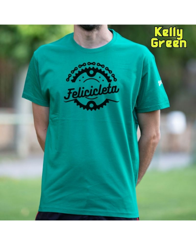 Camiseta Hombre Manga Corta - FELICICLETA