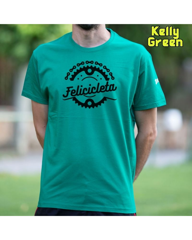 Camiseta Hombre Manga Corta - Felicicleta