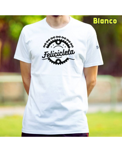 Camiseta Hombre Manga Corta - FELICICLETA