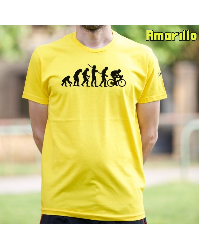 Camiseta Hombre Manga Corta - CYCLIST EVOLUTION