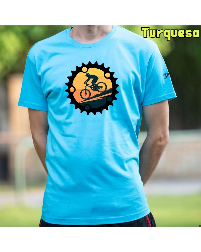 Camiseta Hombre Manga Corta - Bici Plato