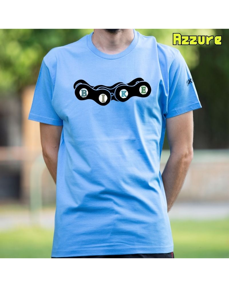 Camiseta Hombre Manga Corta - Bike Cadena