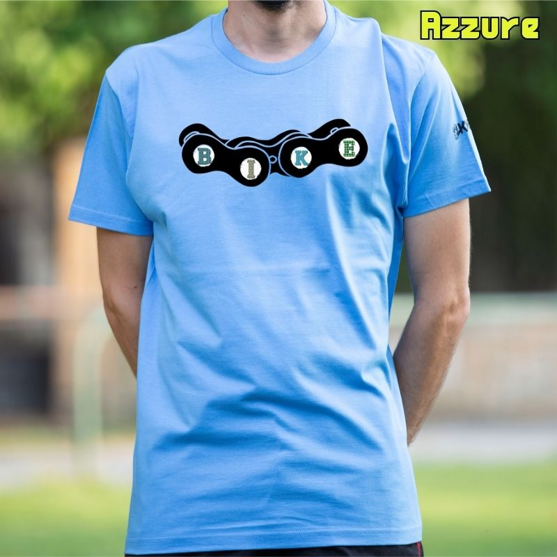Bike Cadena - Camiseta Hombre Manga Corta