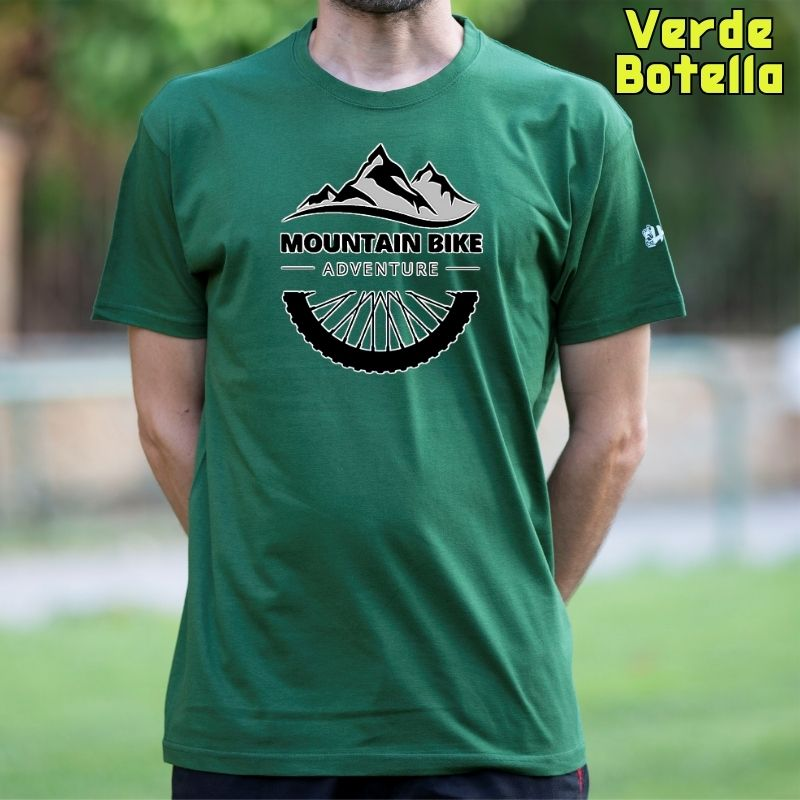 Camiseta Hombre Manga Corta - Mtb Adventure