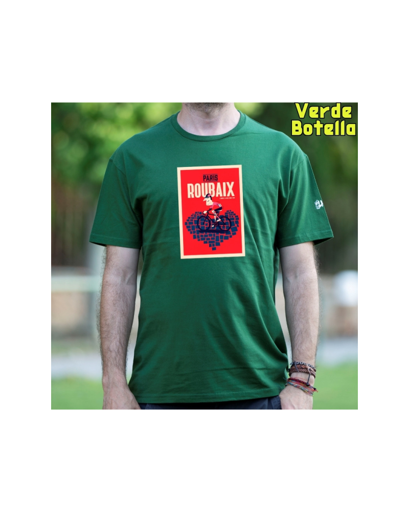 Camiseta Hombre Manga Corta - Love Roubaix