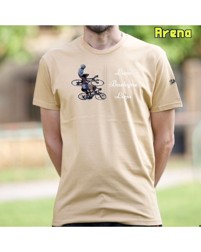Camiseta Hombre Manga Corta - Lieja Bastogne Lieja