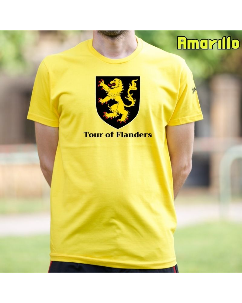 Camiseta Hombre Manga Corta - TOUR OF FLANDERS