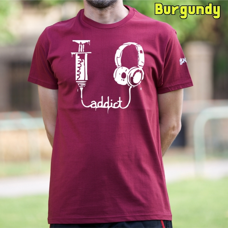 Addict - Camiseta Hombre Manga Corta