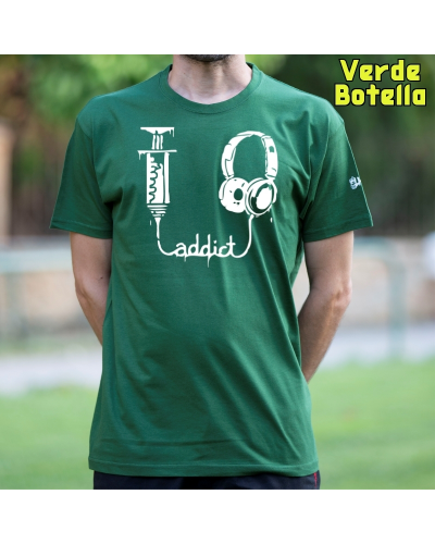 Camiseta Hombre Manga Corta - Addict