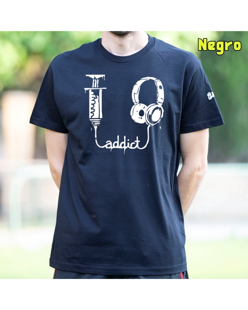 Camiseta Hombre Manga Corta - Addict