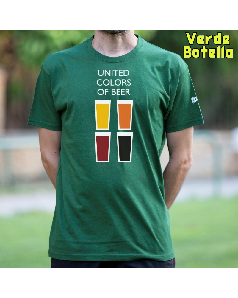 Camiseta Hombre Manga Corta - United Colors Of Beers