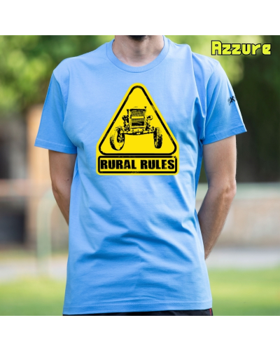Camiseta Hombre Manga Corta - Rural Rules