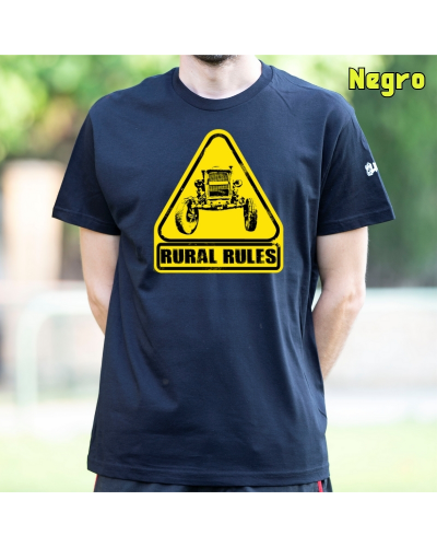 Camiseta Hombre Manga Corta - Rural Rules