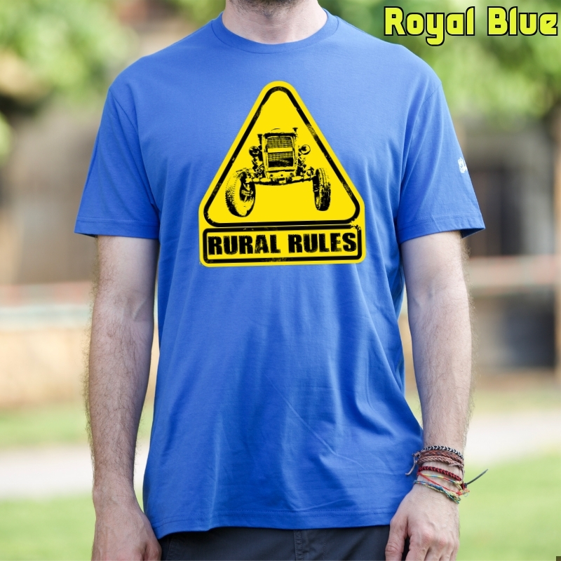 Camiseta Hombre Manga Corta - Rural Rules