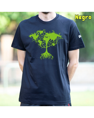 Arbol Tierra - Camiseta Hombre Manga Corta