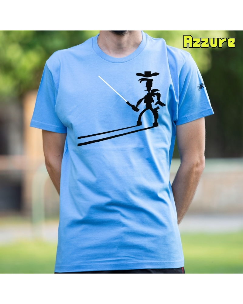 Camiseta Hombre Manga Corta - Lucky Luke