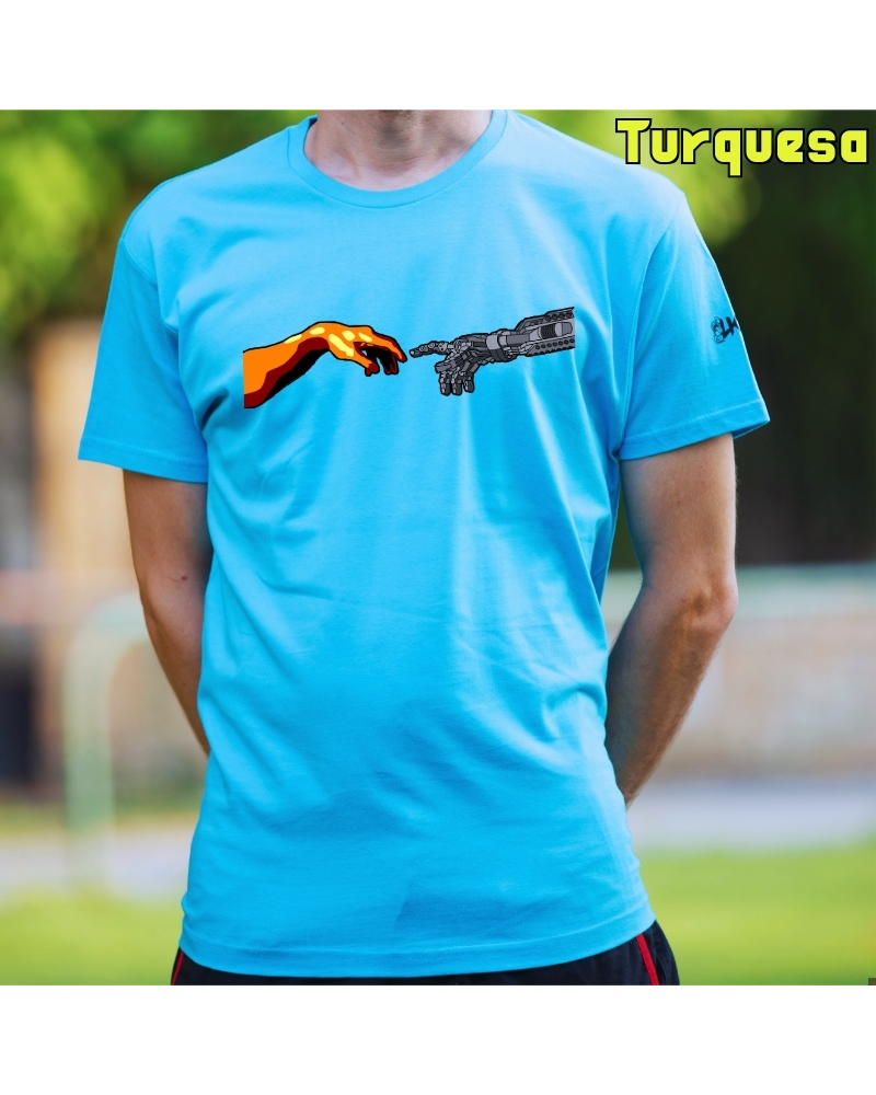 Camiseta Hombre Manga Corta - I God