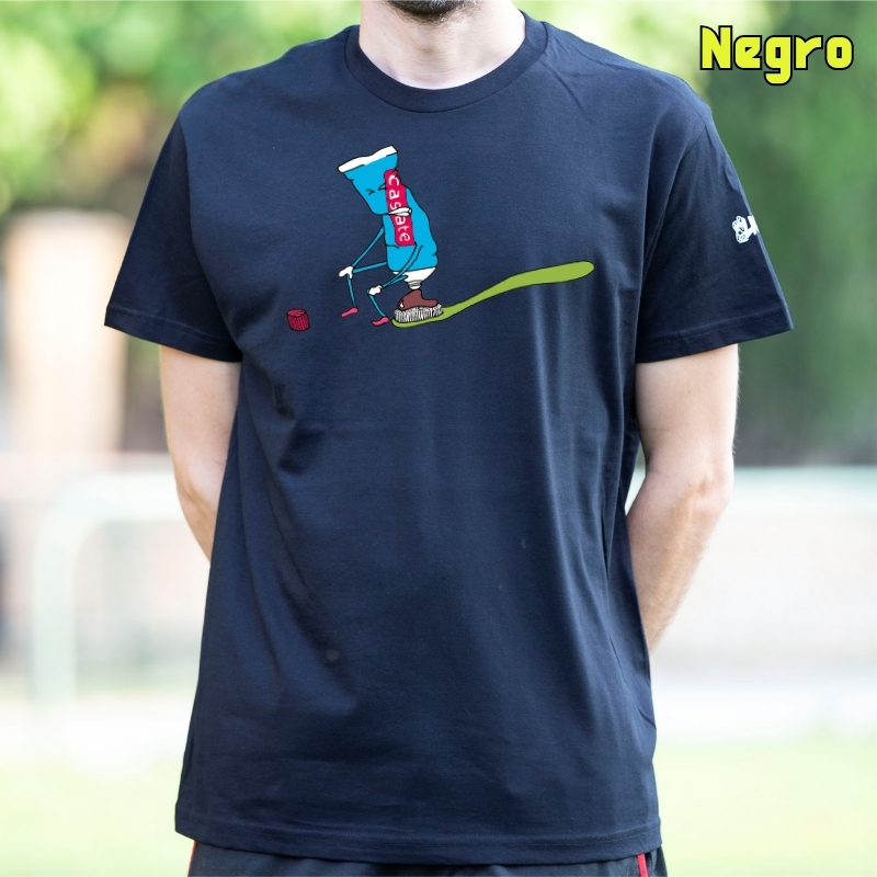 Cagate - Camiseta Hombre Manga Corta