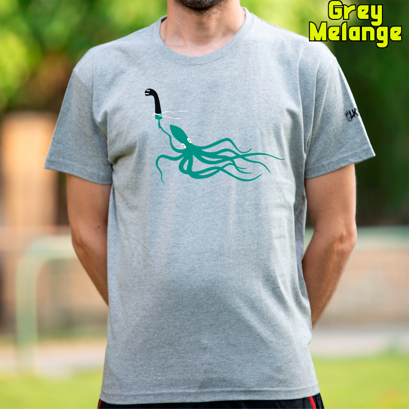 Camiseta Hombre Manga Corta - Pulpo Ness
