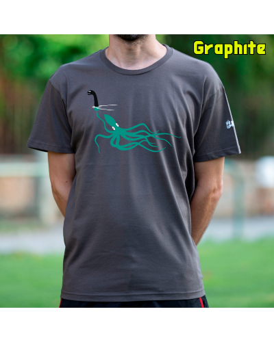 Camiseta Hombre Manga Corta - Pulpo Ness