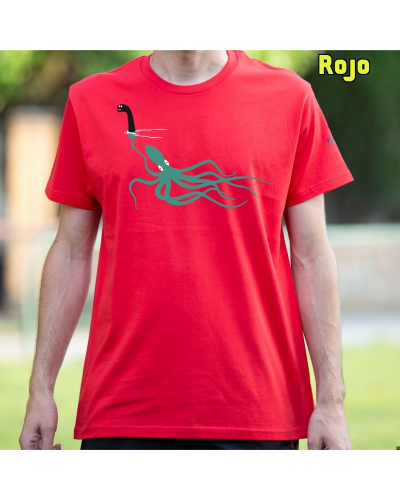 Camiseta Hombre Manga Corta - Pulpo Ness