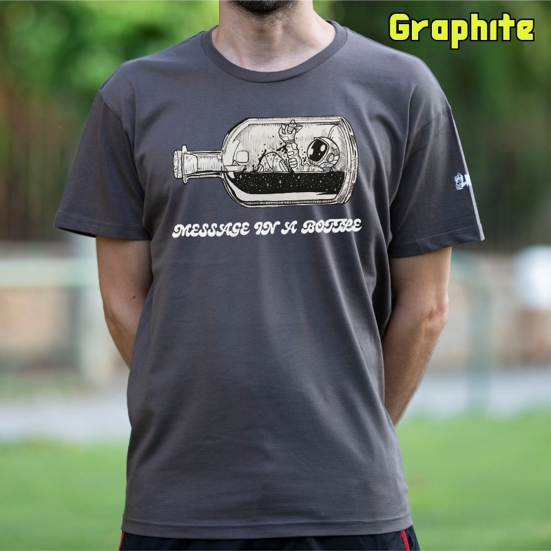 Camiseta Hombre Manga Corta - Message In A Bottle