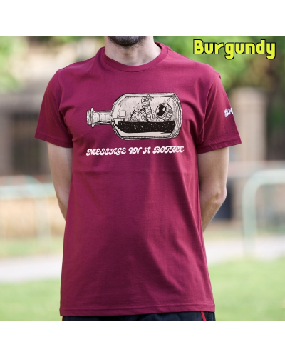 Camiseta Hombre Manga Corta - Message In A Bottle