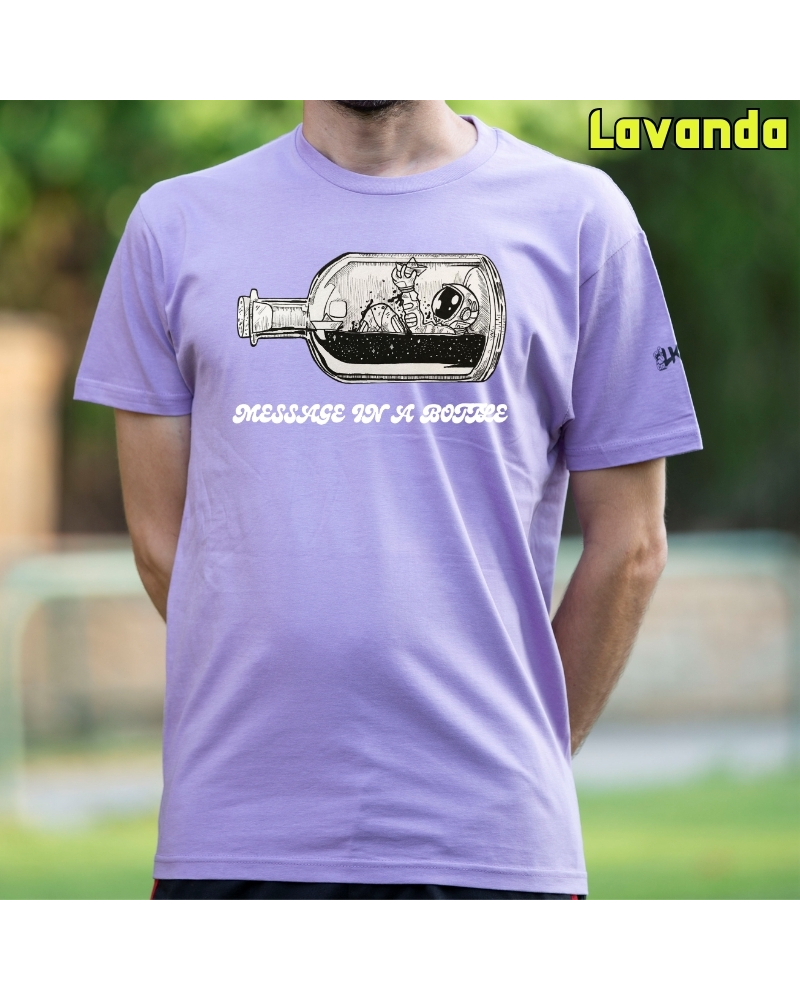 Camiseta Hombre Manga Corta - Message In A Bottle