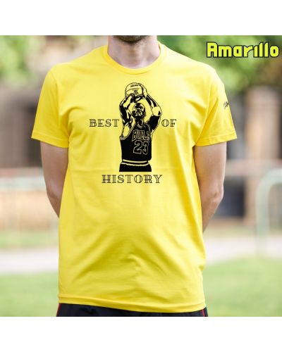 Camiseta Hombre Manga Corta - Best of History