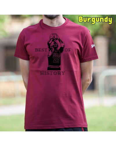 Camiseta Hombre Manga Corta - Best of History