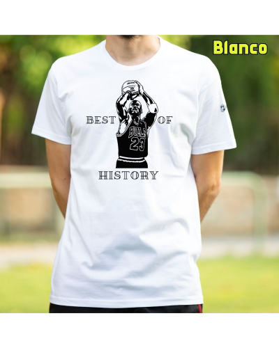 Camiseta Hombre Manga Corta - Best of History