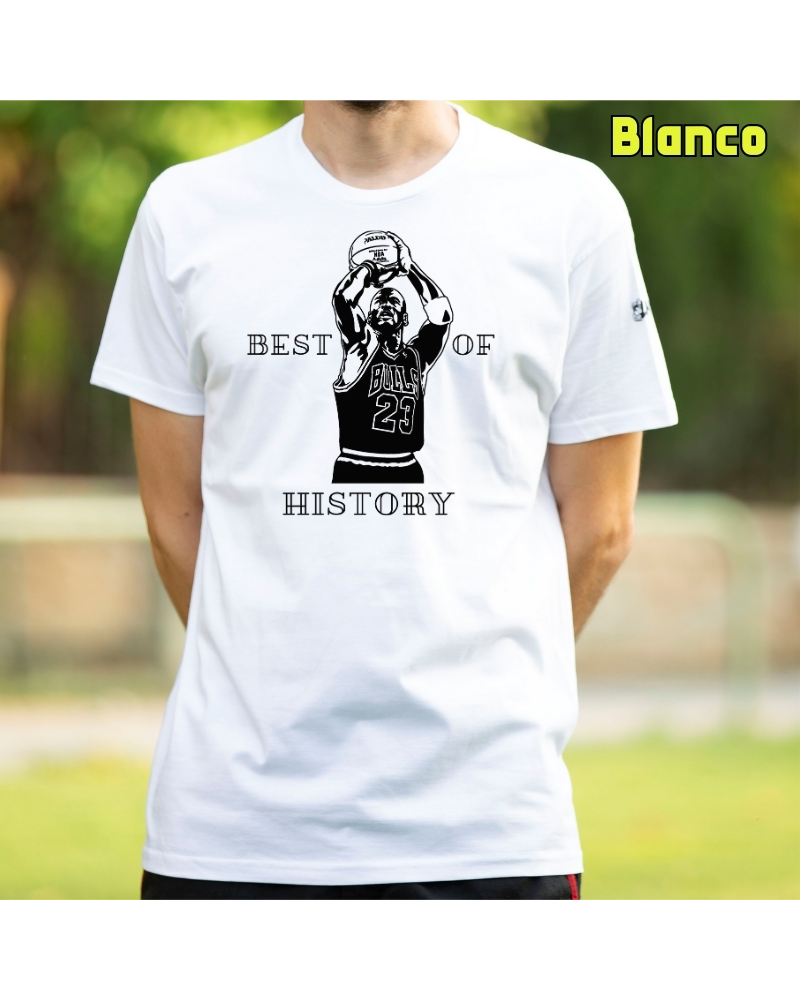 Camiseta Hombre Manga Corta - Best of History