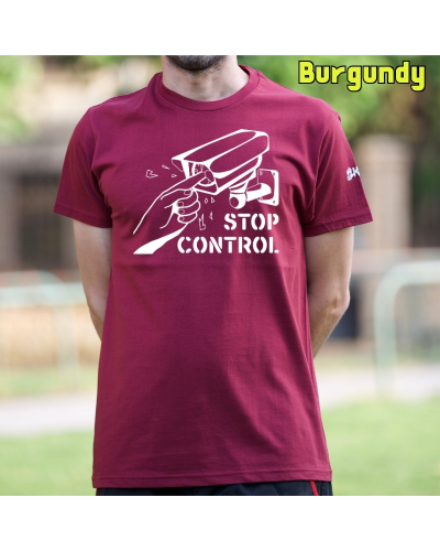 Camiseta Hombre Manga Corta - Stop Control