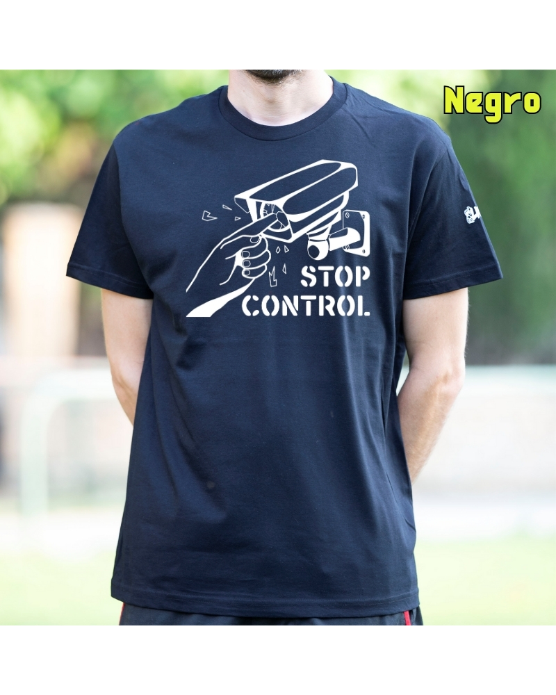 Camiseta Hombre Manga Corta - Stop Control